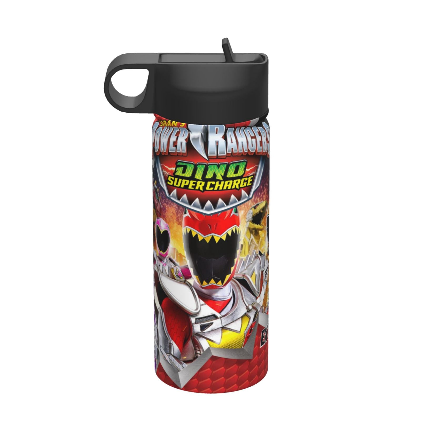 Power Rangers Insulated Water Bottle, 18OZ Stainless Steel Double ...