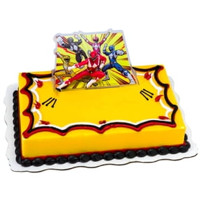 Power Rangers It's Morphin Time Kit Sheet Cake