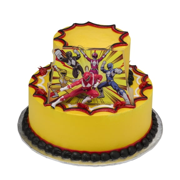 Power Rangers It's Morphin Time Two Tier Cake