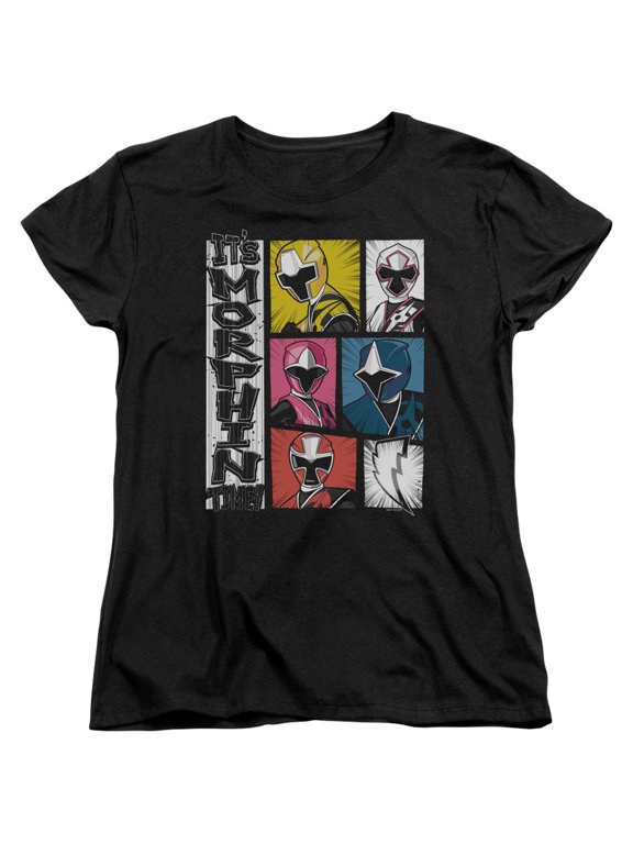 - Its Morphin Time - Women's Short Sleeve Shirt - Medium