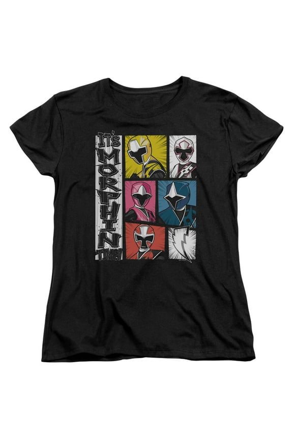 - Its Morphin Time - Women's Short Sleeve Shirt - Small