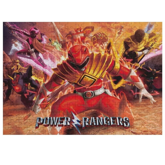 Power Rangers Jigsaw Puzzle 35/70/200/120/300/500/1000 PCS Birthday Gift Vibrant Colors High Quality