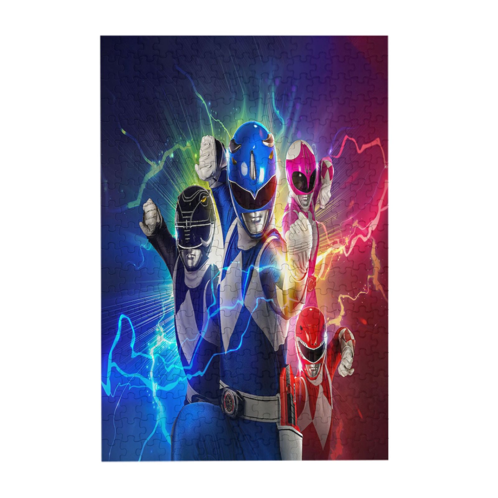 Power Ranger 25 Puzzle Power Rangers Jigsaw Puzzles Anime Jigsaw Puzzle For Adults, Cartoon ...