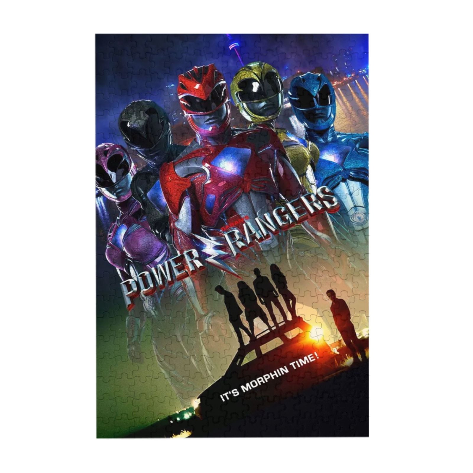 Power Ranger 25 Puzzle Power Rangers Jigsaw Puzzles Anime Jigsaw Puzzle For Adults, Cartoon ...