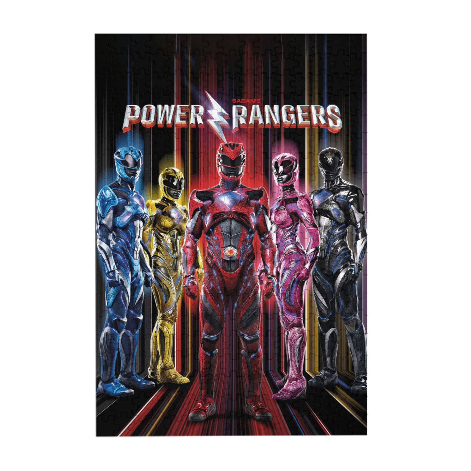 Power Ranger 25 Puzzle Power Rangers Jigsaw Puzzles Anime Jigsaw Puzzle For Adults, Cartoon ...