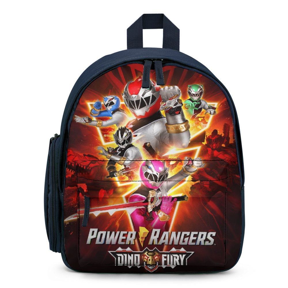 Power Rangers Kid Backpack School Bag Bookbag Daypack Travel Bag for Boys Girls