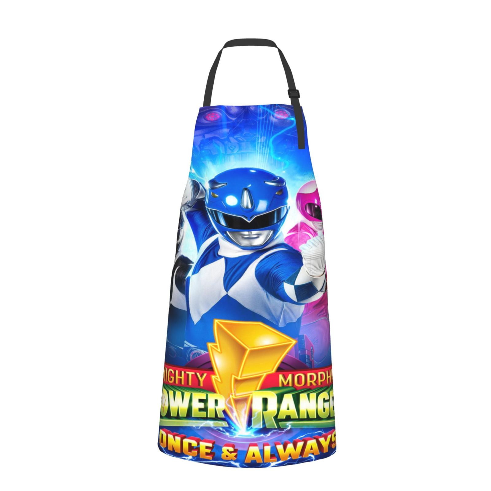 Power Rangers Kitchen Cooking Aprons Adjustable Waterproof Apron Bib ...