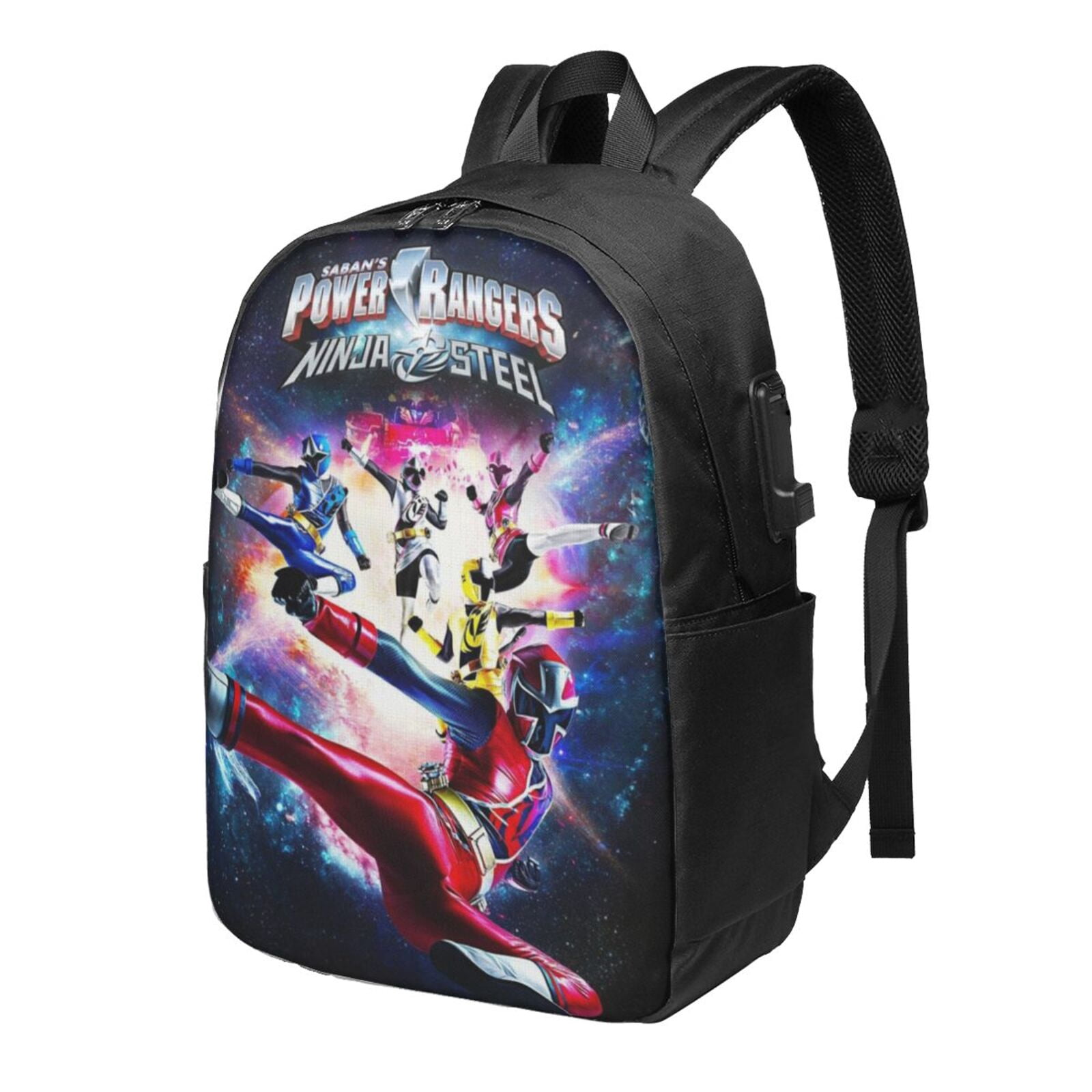 Power Rangers Laptop Backpack With Usb Charging Port 17 Inch Daypack ...