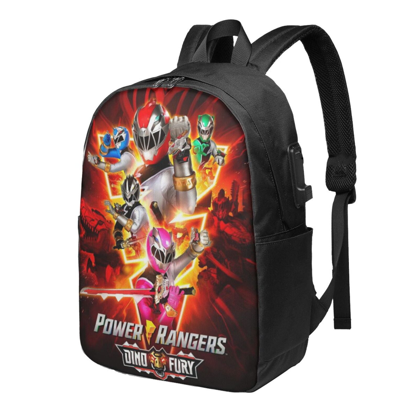 Power Rangers Laptop Backpack With Usb Charging Port 17 Inch Daypack ...