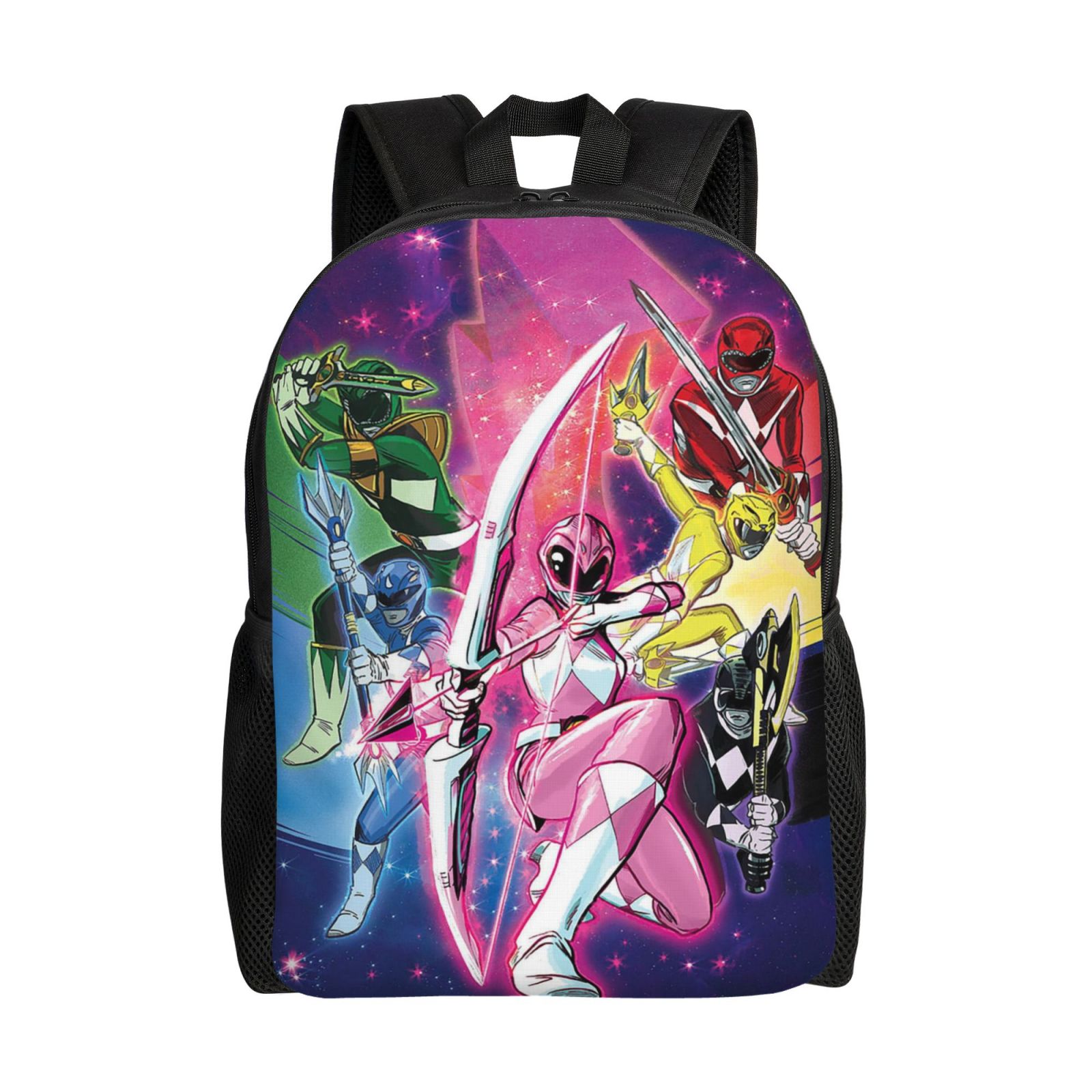Power Rangers Large Backpack Lightweight Laptop Bag Daypack Bookbag ...