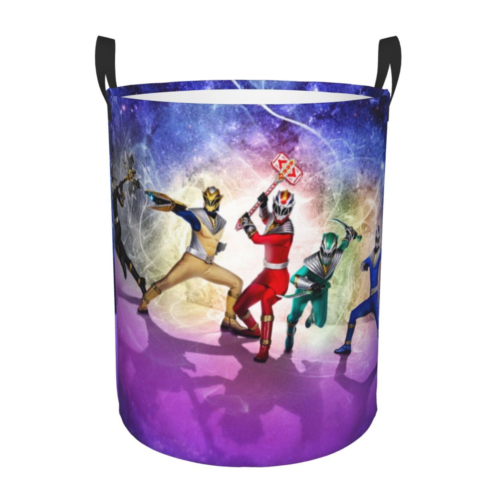 Power Rangers Large Laundry Basket With Handle, Collapsible Laundry ...