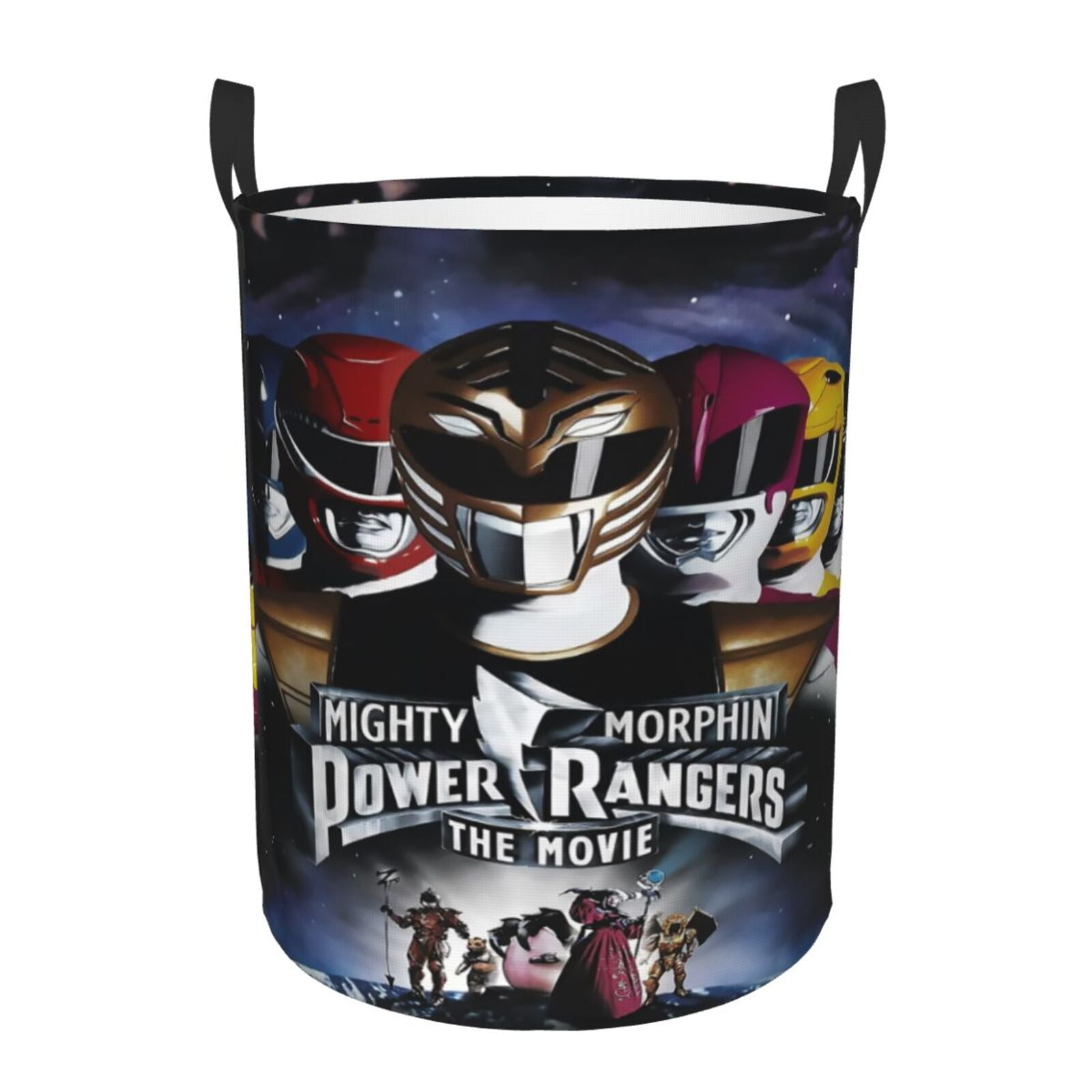 Power Rangers Large Laundry Basket With Handle, Collapsible Laundry ...