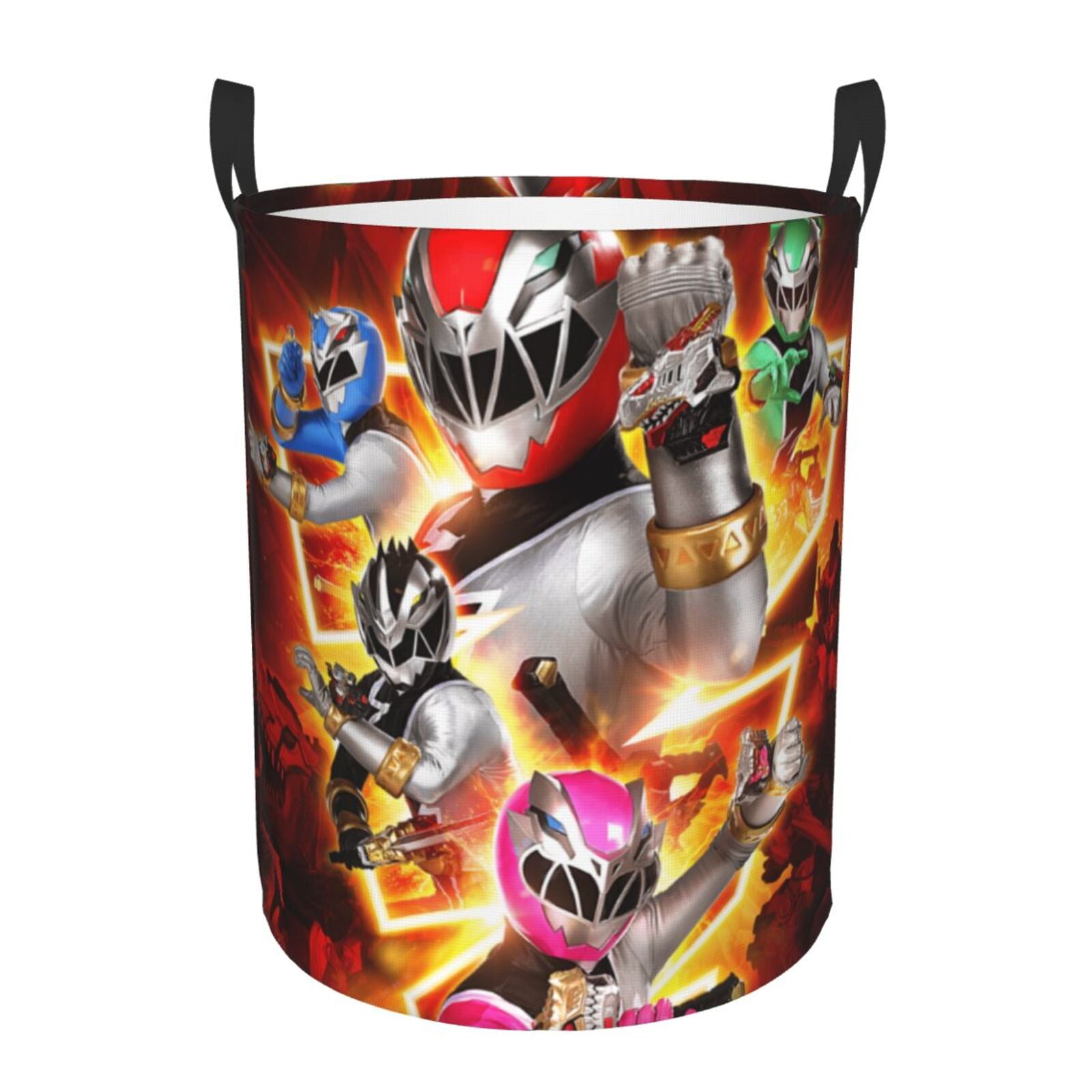 Power Rangers Large Laundry Hamper, Collapsible Laundry Basket With ...