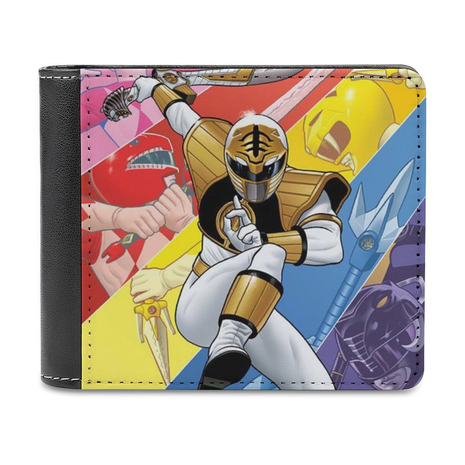 Power Rangers Leather Wallet Slim Card Wallet Bifold Fashion Card ...