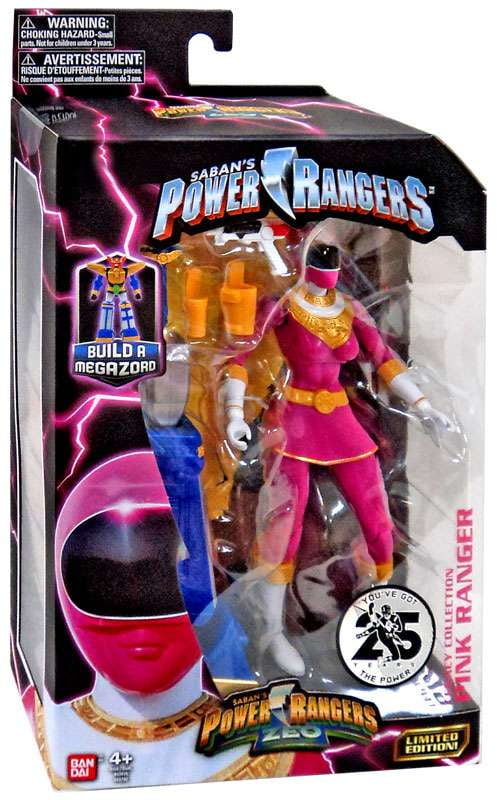 Power Rangers Legacy Build A Megazord Pink Ranger Action Figure ...