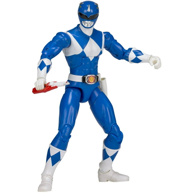 Power Rangers Legacy Mighty Morphin Blue Ranger - Walmart.com