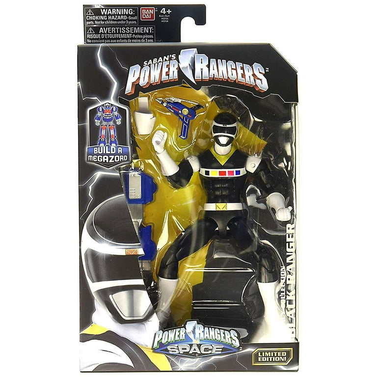 Power Rangers Legacy Mighty Morphin Movie Black Ranger - Walmart.com