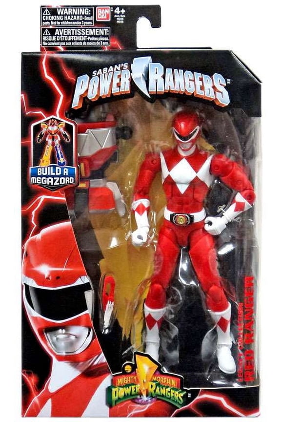 Power Rangers Legacy Mighty Morphin Red Ranger