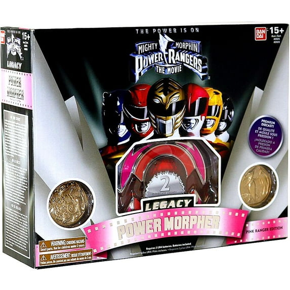 Power Rangers Legacy Series Pink Ranger Morpher