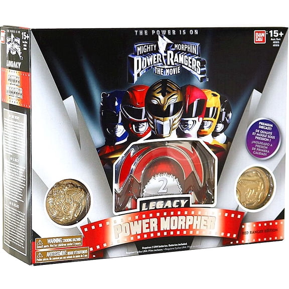 Power Rangers Legacy Series Red Ranger Morpher