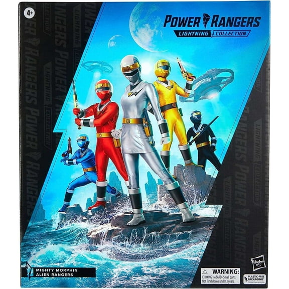 Power Rangers Lightning Collection 5 Pack Alien Rangers of Aquitar 6 inch Action Figures