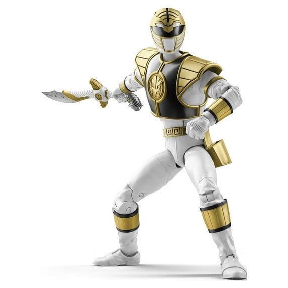 Power Rangers Lightning Collection 6-inch Mighty Morphin White Ranger Figure