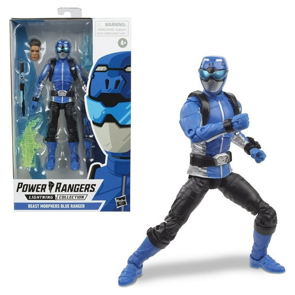 Power Rangers Lightning Collection Beast Morphers Blue Ranger Figure