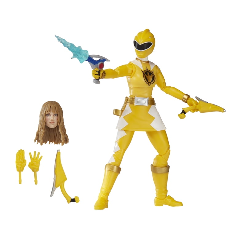 Power Rangers, Action Figure, Dino Thunder Yellow Ranger, 6 inch