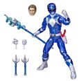 thumbnail image 1 of Power Rangers Lightning Collection Mighty Morphin Metallic Blue Ranger Action Figure, 1 of 6