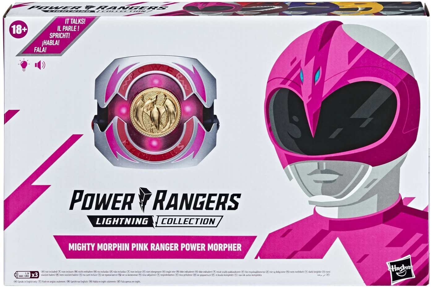 Mighty Morphin Pink Ranger Power Morpher - Power Rangers Lightning  Collection - Walmart.com