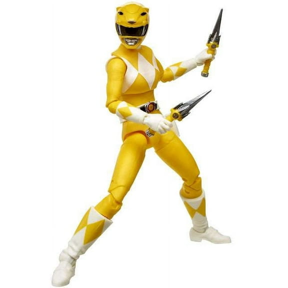 Power Rangers Lightning Collection Mighty Morphin Yellow Ranger 6" Action Figure