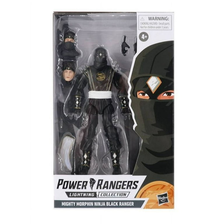 Power Rangers Lightning Collection Mighty Morphin Ninja Black Ranger Power Rangers Lightning Collection Mighty Morphin Ninja Black Ranger