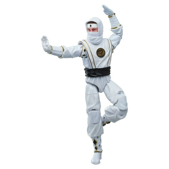 Power Rangers Lightning Collection Ninja White Ranger 6" Action Figure