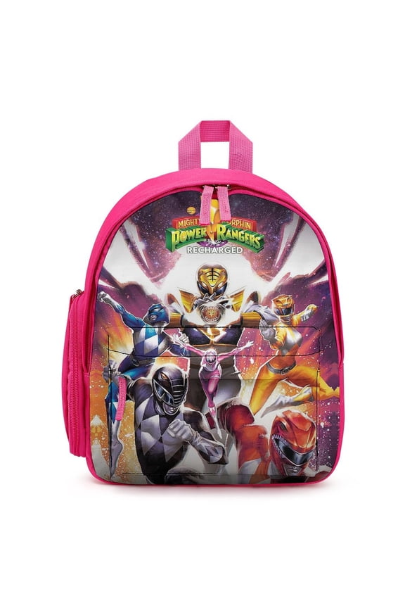 Power Rangers Lightweight Backpack Shoulder Bags Small Bookbag Daypack Travel Camping