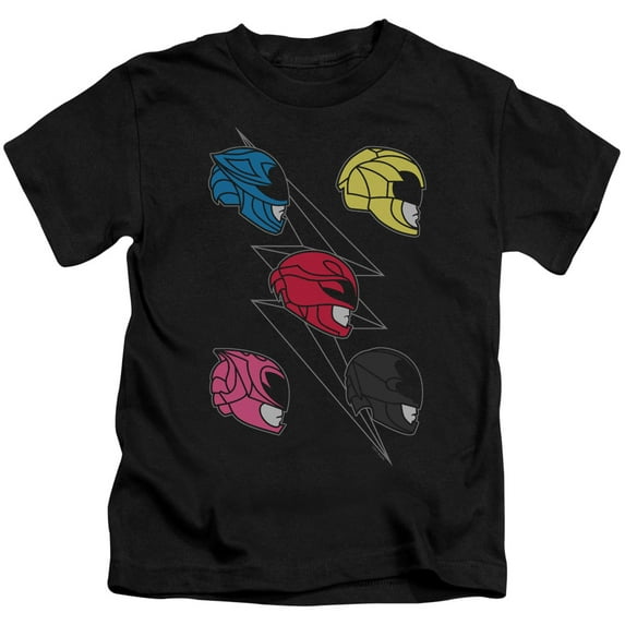 Power Rangers Line Helmets Youth 18/1 T-Shirt Black