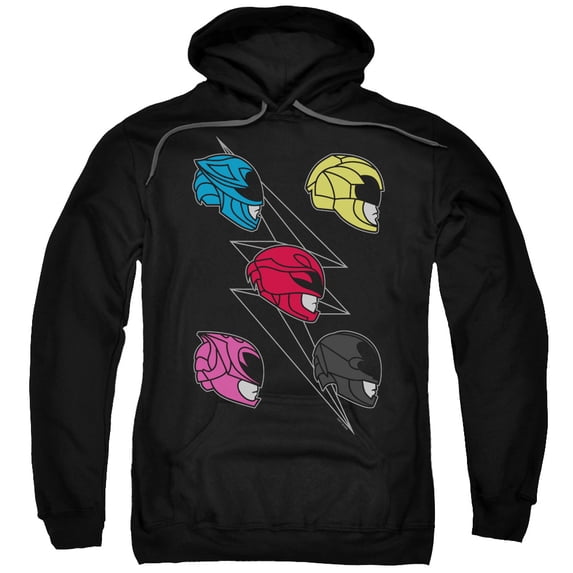 Power Rangers - Line Helmets - Pull-Over Hoodie - X-Large