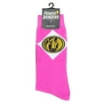 thumbnail image 1 of Power Rangers Logo Halloween Costume Crew Socks, 1 of 2