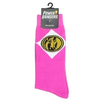 Power Rangers Logo Halloween Costume Crew Socks