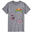 Power Rangers - Logo Icons Men's Short Sleeve Graphic T-Shirt - Walmart.com