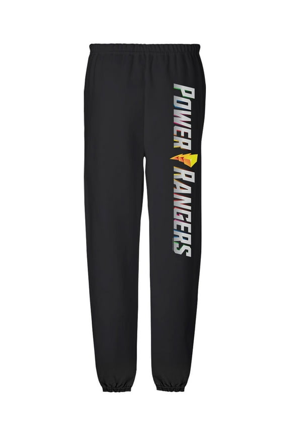Main Logo Mens Jogger Sweatpants, Black, Large
