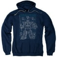 thumbnail image 1 of Power Rangers - Mega Plans - Pull-Over Hoodie - X-Large, 1 of 2