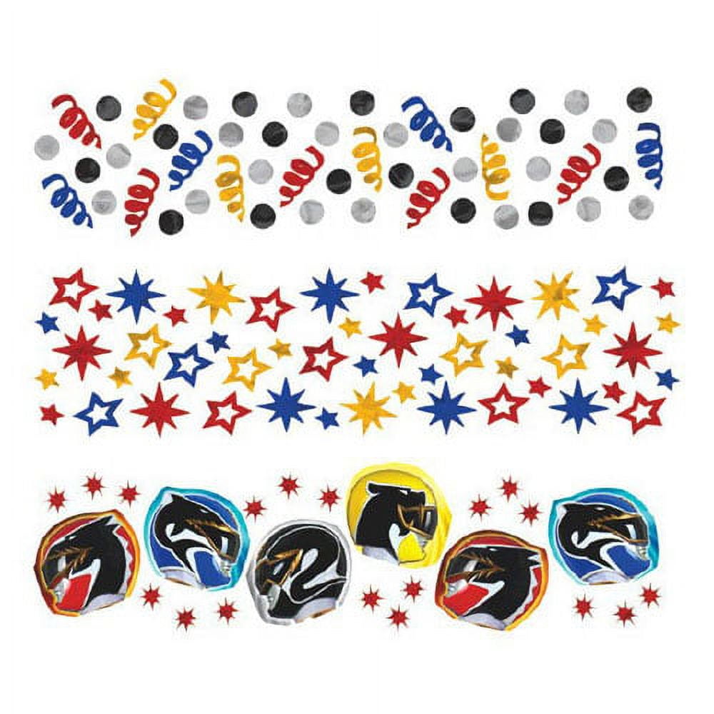 Power Rangers 'Mega force' Confetti Value Pack (3 types) - Walmart.com