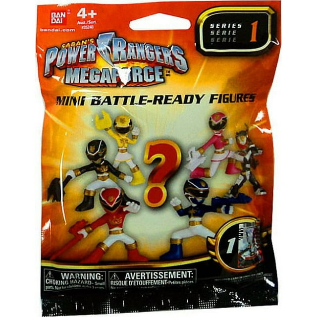 Power Rangers Megaforce Series 1 Mini Battle-Ready Figures Mystery Pack ...
