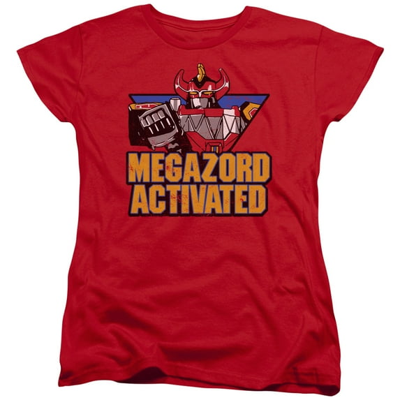 Power Rangers - Megazord Activated - Women's Short Sleeve Shirt - XX-Large