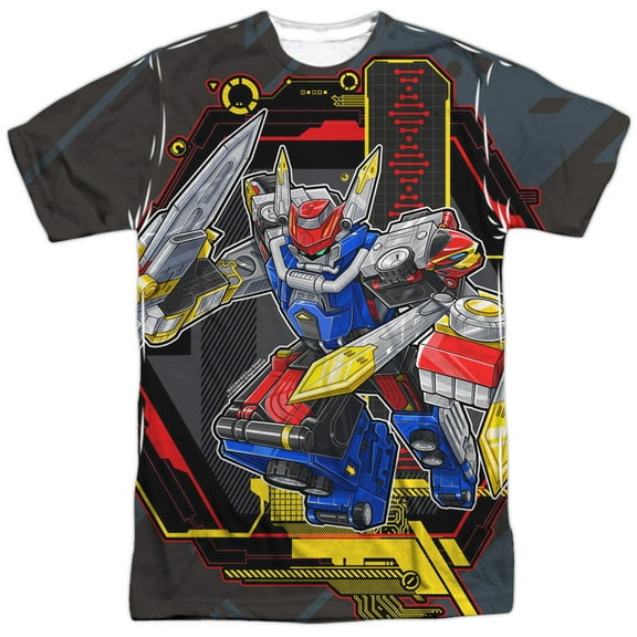 Power Rangers - Megazord - Short Sleeve Shirt - Small