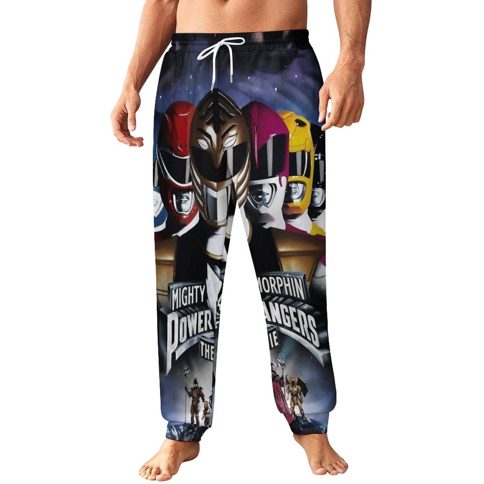 Power Ranger Pants Power Rangers Men's Athletic Joggers Stretch Sweatpants Running Workout ...