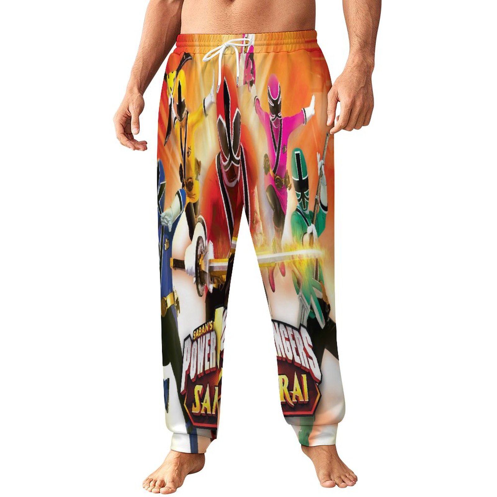 Power Ranger Pants Power Rangers Men's Athletic Joggers Stretch Sweatpants Running Workout ...