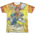 thumbnail image 1 of Power Rangers Men's  Go Go Dino Charge Sublimation T-shirt White, 1 of 2