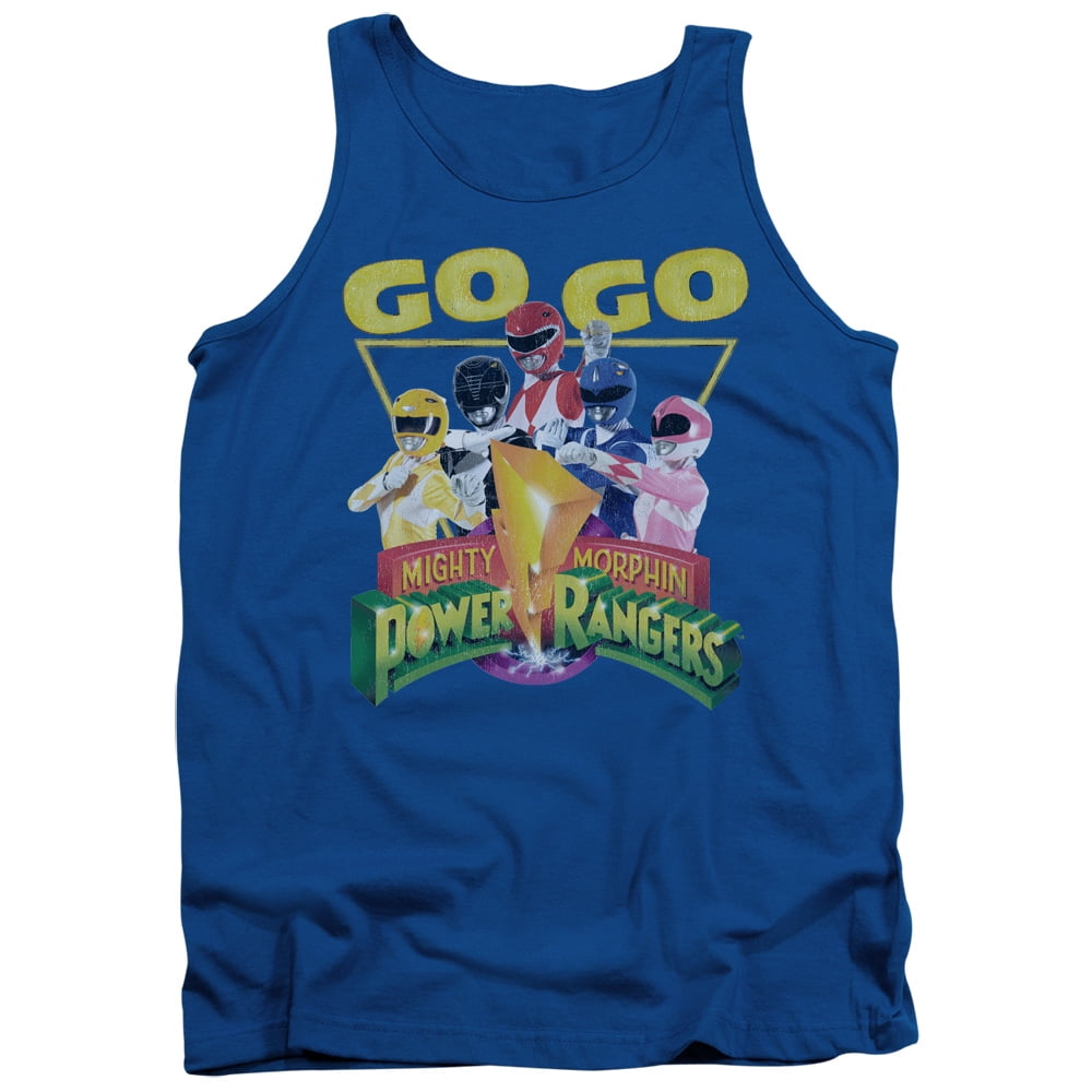 Power Rangers Men's Go Go Mens Tank Blue - Walmart.com