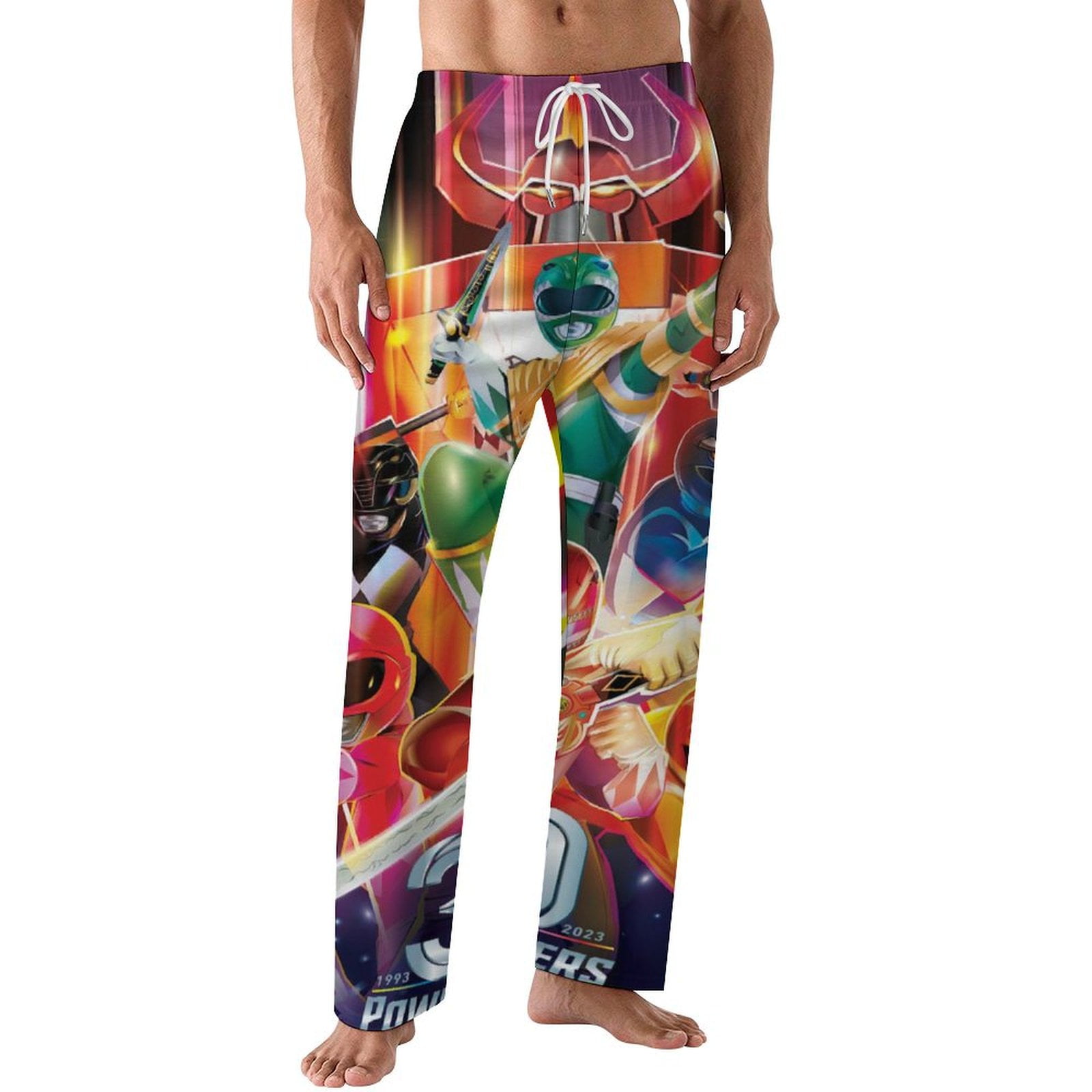 Power Rangers Men's Pajama Pants Ultra Lightweight Pjs Bottoms ...
